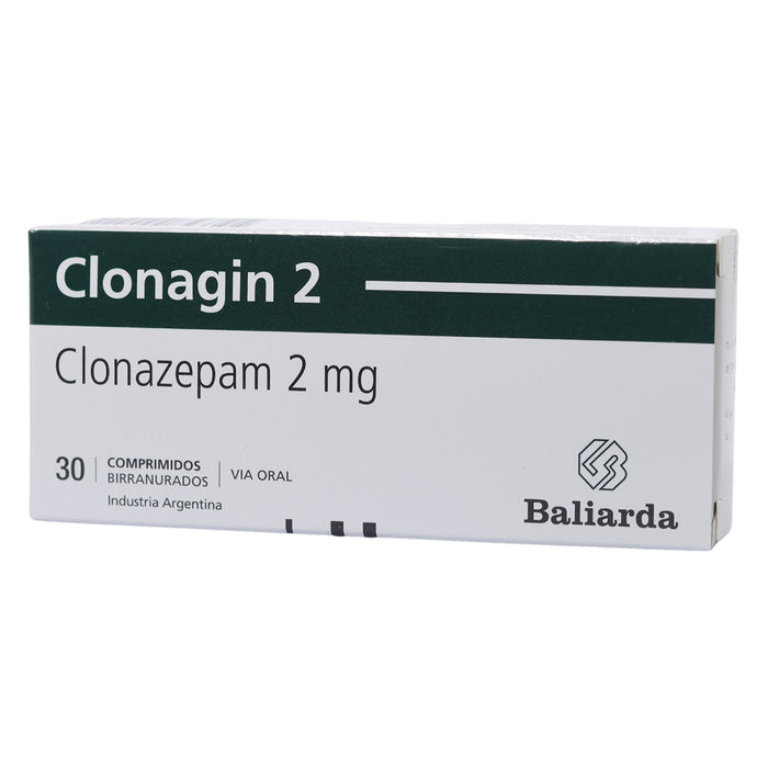 Clonagin Clonazepam 2Mg X Tableta
