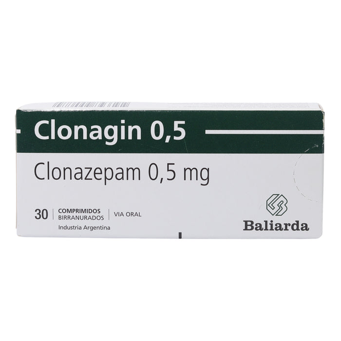 Clonagin Clonazepam 0.5Mg X Tableta