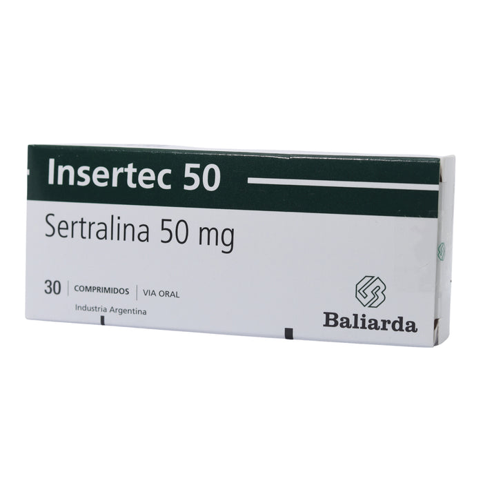 Insertec Sertralina 50Mg X Tableta