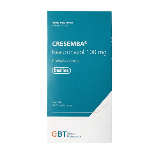 Cresemba Isavuconazol 100 Mg X Cápsula