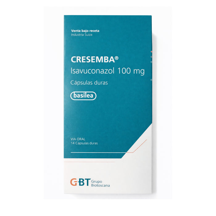 Cresemba Isavuconazol 100 Mg X Cápsula