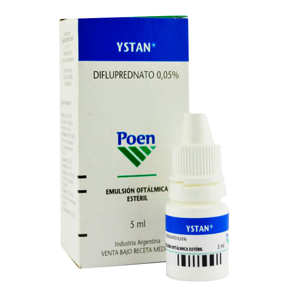 Ystan 0.05% Colirio X 5Ml Difluprednato