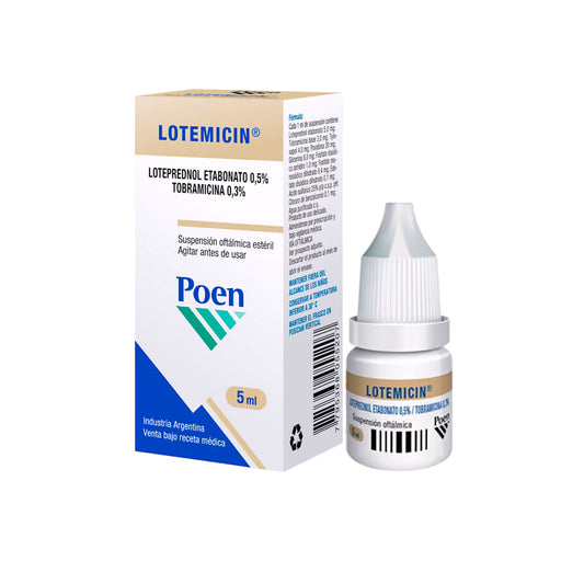 Lotemicin Colirio Loteprednol Tobramicina X 5Ml