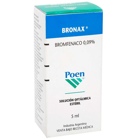 Bronax 0.09% Colirio X 5Ml Bromfenaco— Farmacorp