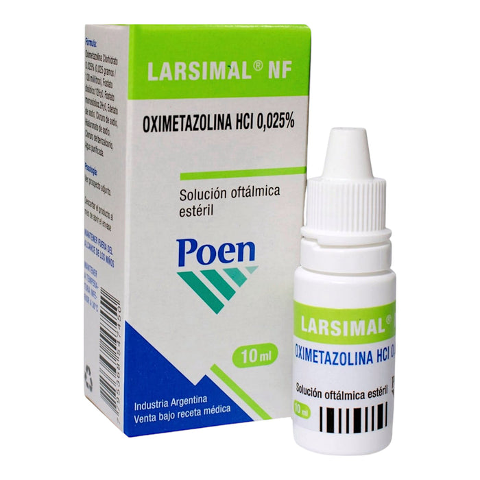 Colirio Larsimal Nf 0.025% Oximetazolina X 10Ml