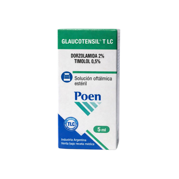 Glaucotensil T Lc Dorzolamida/Timolol Colirio X 5Ml