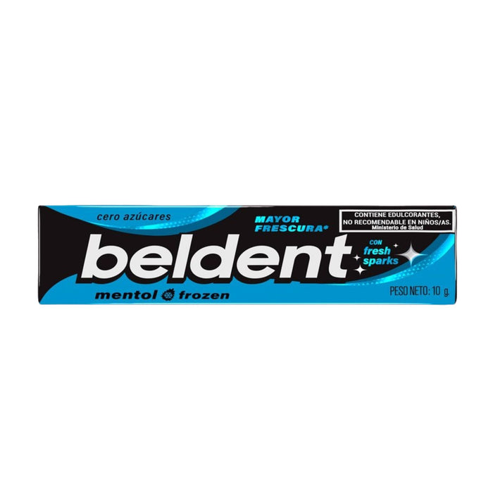 Chicle Beldent Sabor Mentol Frozen X 10G