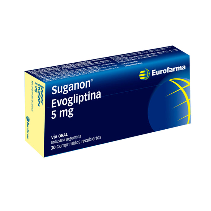 Suganon Evogliptina 5Mg X Comprimido