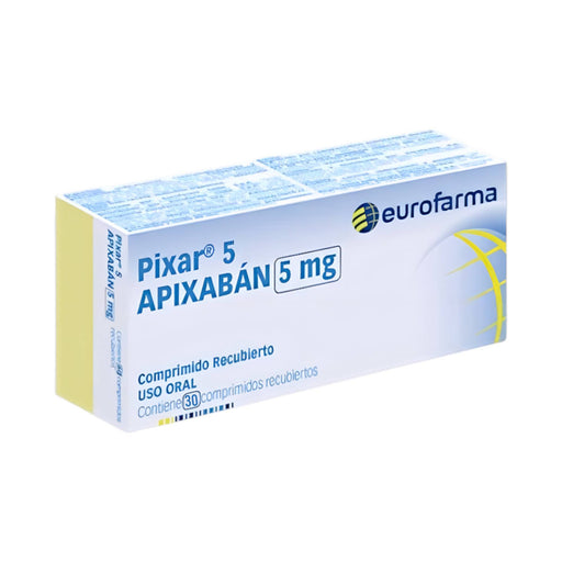 Pixar 5 Apixaban 5Mg X Comprimido