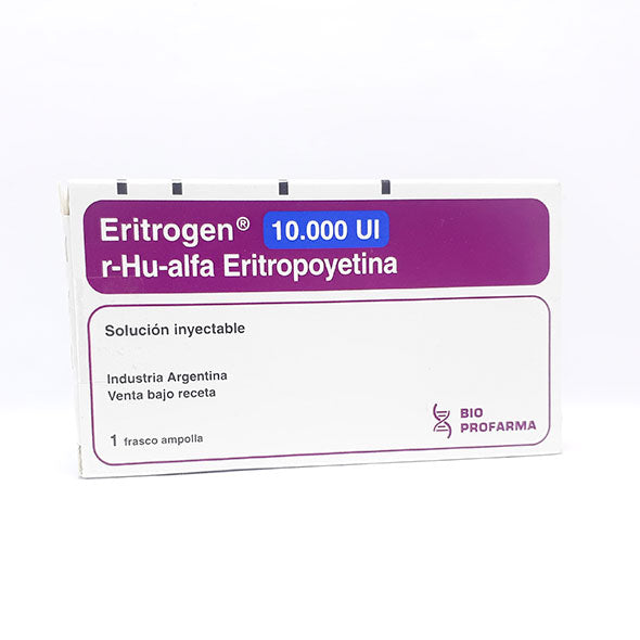 Eritrogen Eritropoyetina Humana 10000Ui X Ampolla