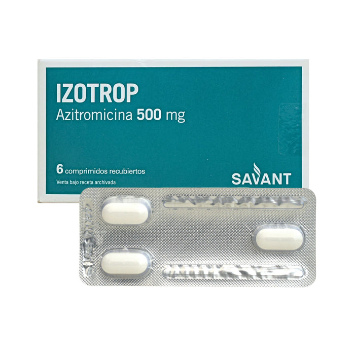 Izotrop Azitromicina 500Mg X Comprimido