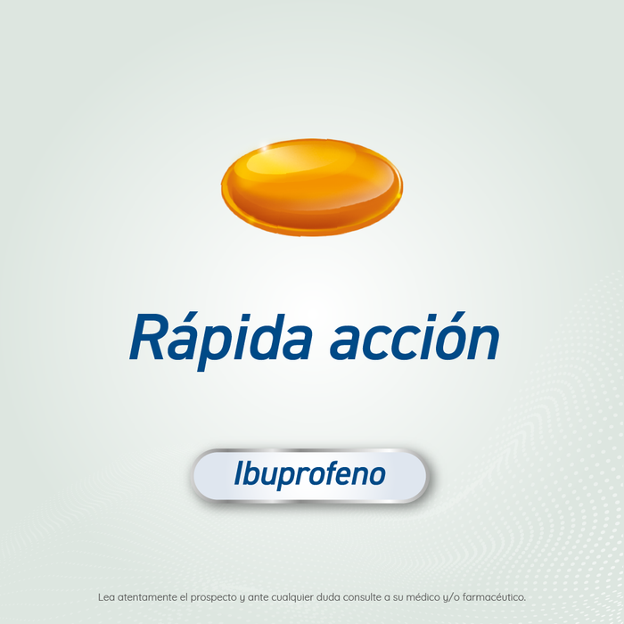 Fabogesic 400Mg Ibuprofeno X Capsula Blanda