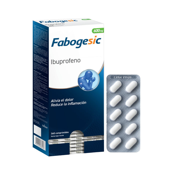 Fabogesic 600Mg Ibuprofeno X Comprimido