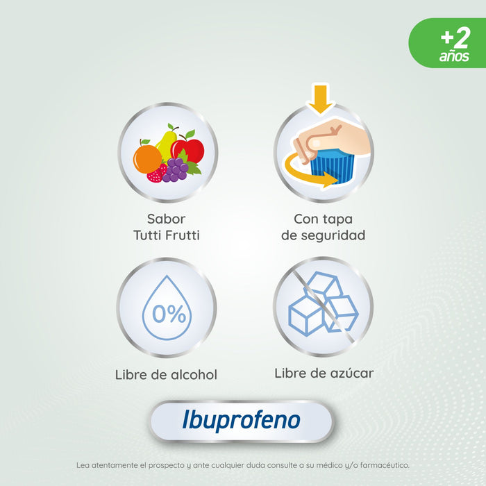 Fabogesic Niños 4% Ibuprofeno 200Mg En Suspensión X100ml
