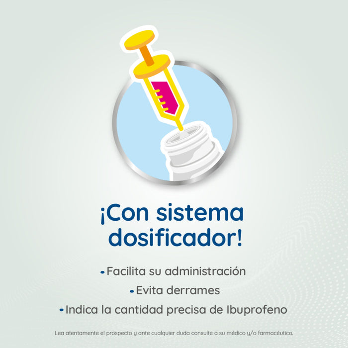 Fabogesic Niños 4% Ibuprofeno 200Mg En Suspensión X100ml