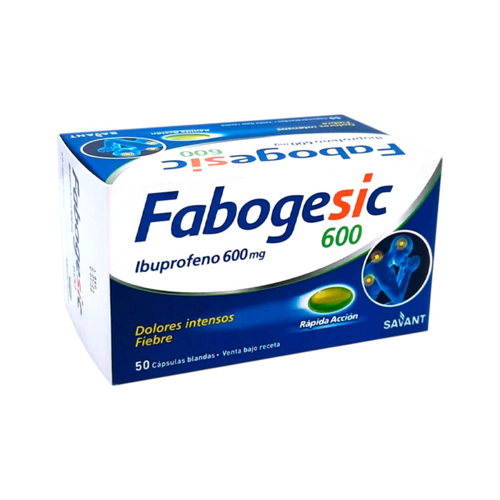 Fabogesic 600Mg X Capsula Blanda