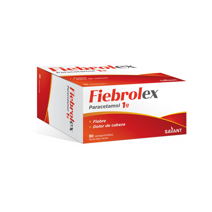Fiebrolex 1G X 80 Comp Paracetamol