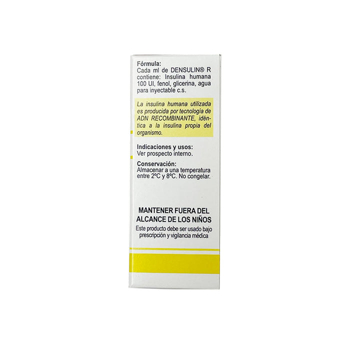 Densulin R 100Ui Insulina Sc (Frio) X 1 Ampolla