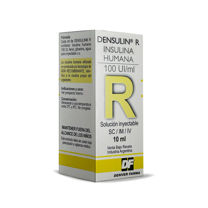 Densulin R 100Ui Insulina Sc (Frio) X 1 Ampolla