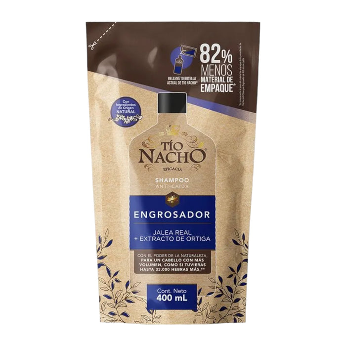 Shampoo Tio Nacho Doypack Engrosador Anti-Caida X 400Ml