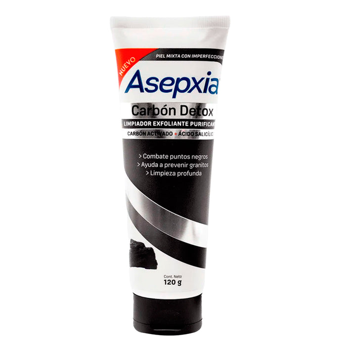 Asepxia Crema Exfoliante Carbon Purificante X 120G