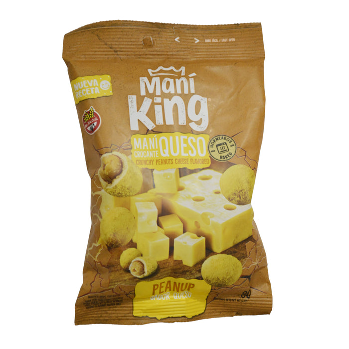 King Mani Crocante Sabor Queso X 80G