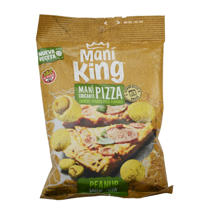 King Mani Crocante Sabor Pizza X 80G