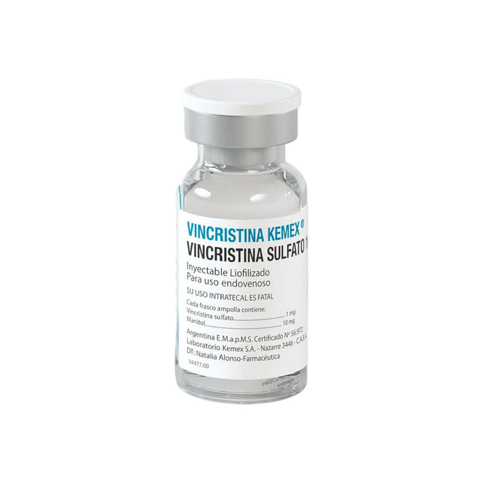 Vincristina Kemex 1Mg Intravenosa X Ampolla
