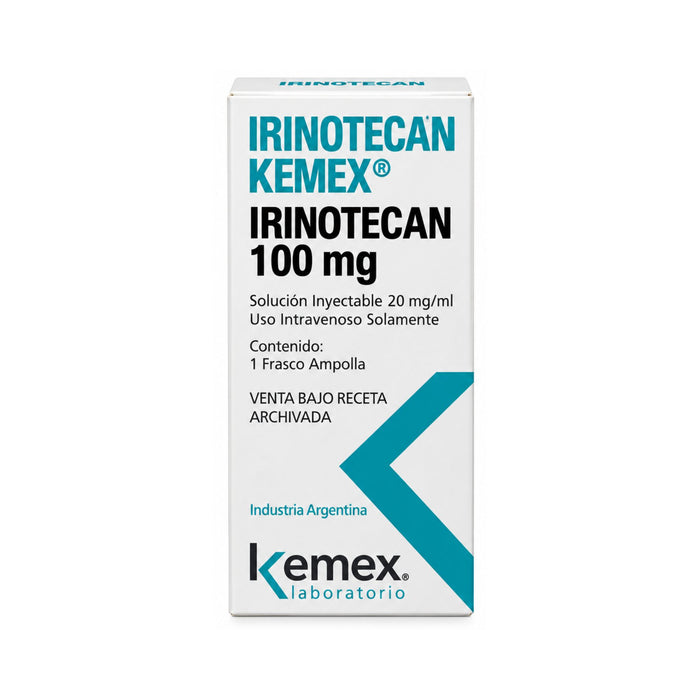 Irinotecan 100Mg Kemex Onc Iv X 1Frasco / Ampolla