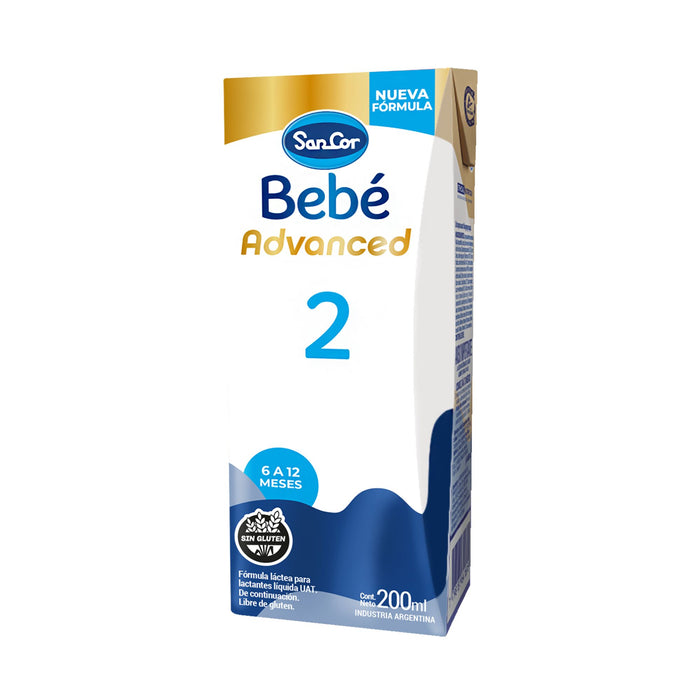 Fórmula Láctea Sancor Bebé 2 Advanced X 200Ml