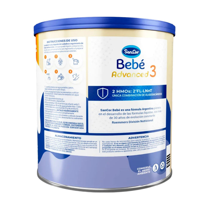 Leche En Polvo Sancor Bebe 3 Advanced X 800G