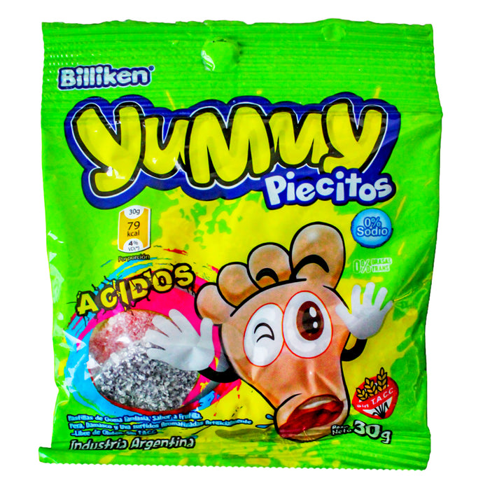 Yummy Gomitas Piecitos X 30G