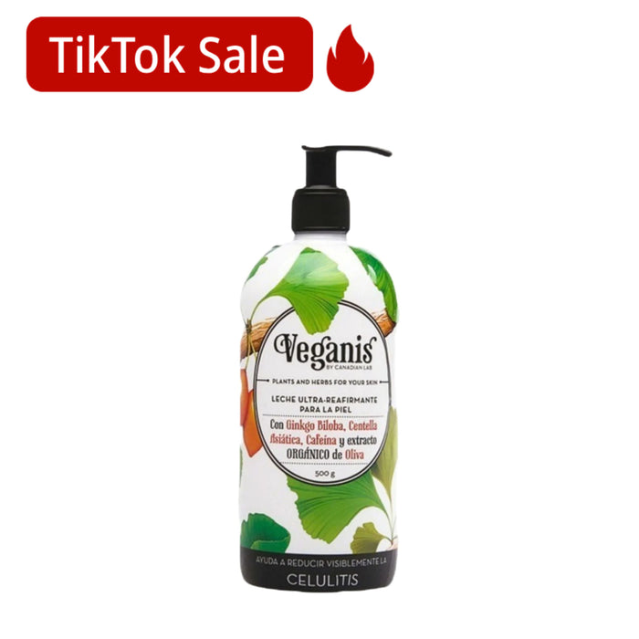 Leche Corporal Veganis Body Lotion Ultra Reafirmante X 500Ml