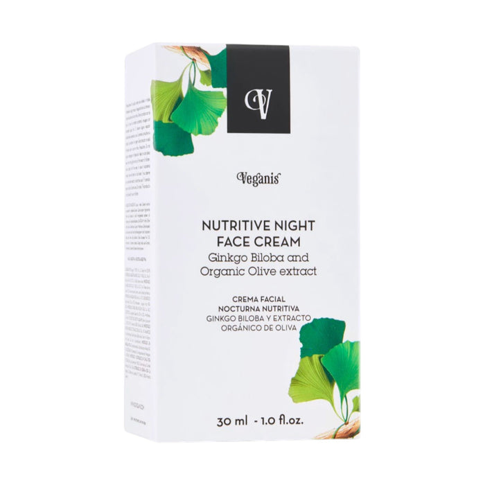 Crema Facial Veganis Nocturna Nutritiva X 30Ml