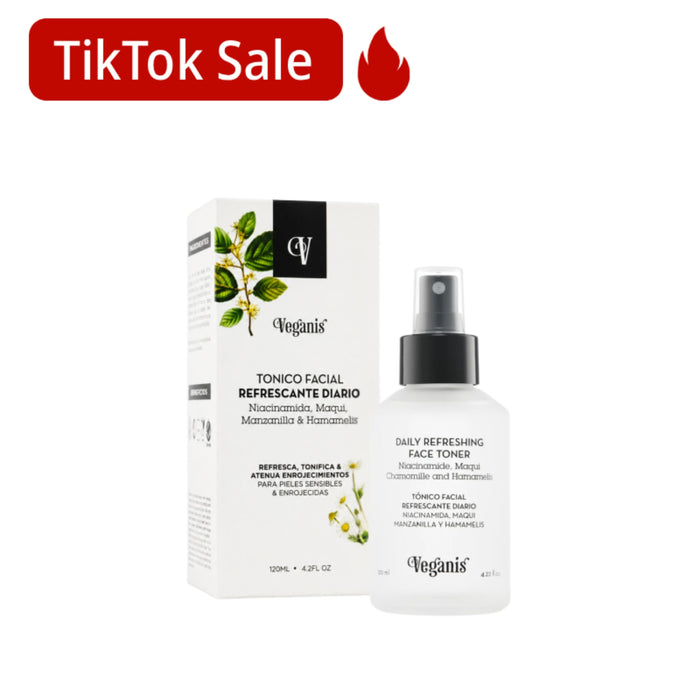 Tónico Facial Veganis Refrescante Diario X 120Ml