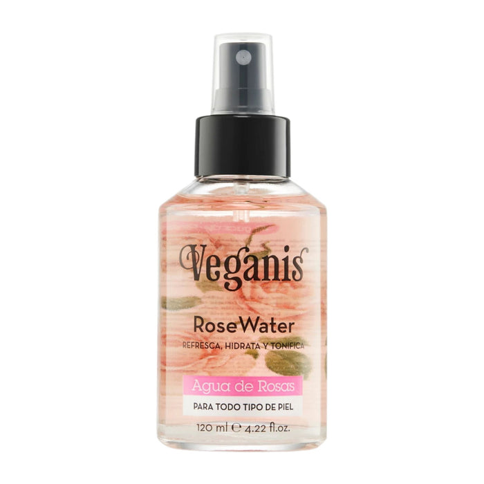 Agua De Rosas Veganis Para Todo Tipo De Piel X 120Ml