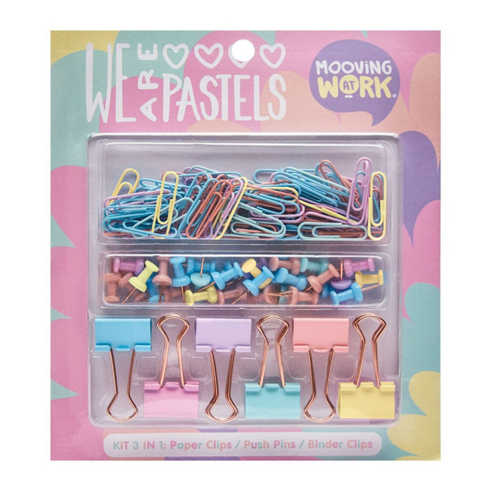 Kit De Oficina Mooving Pastel