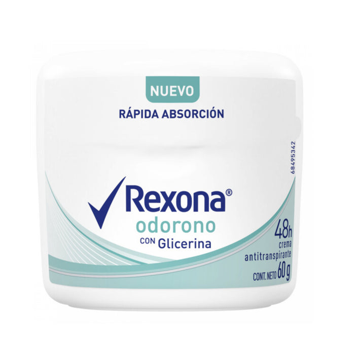 Rexona Odorono Con Glicerina Crema Antitranspirante X 60G