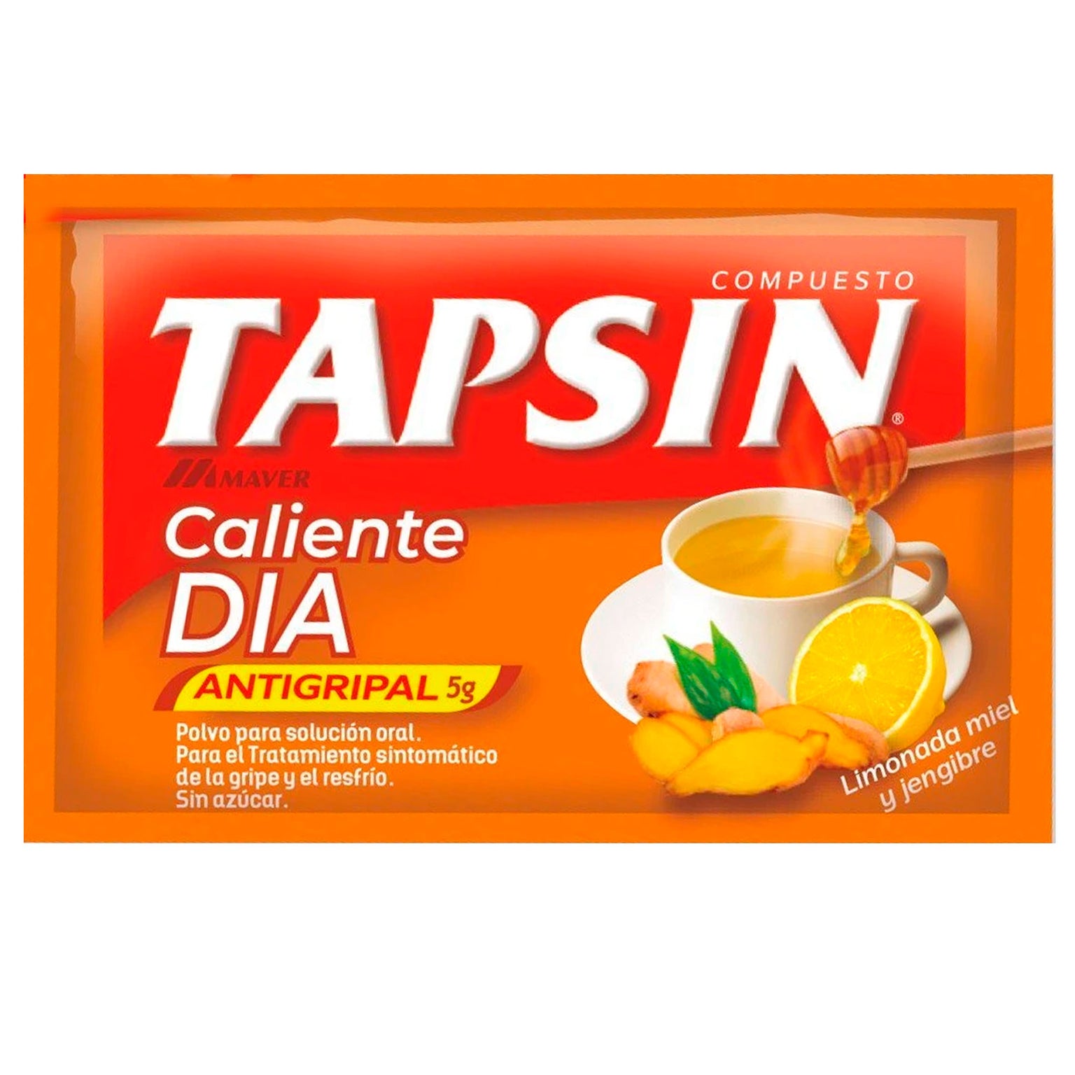 Tapsin Compuesto Día Antigripal 5G X Sobre— Farmacorp
