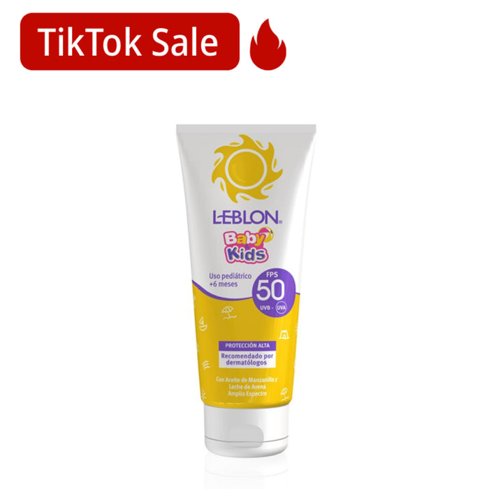 Bloqueador Solar Baby Kids Leblon Fps50 Amplio Espectro X 90G