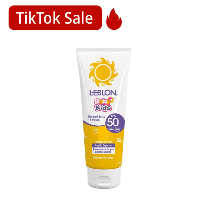 Bloqueador Solar Baby Kids Fps50 Amplio Espectro Leblon X 190G