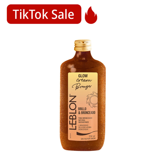 Bronceador Instantáneo Leblon Glow Cream X 230G