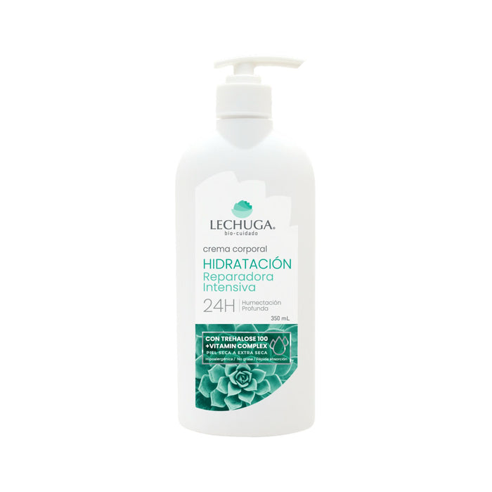 Crema Corporal Lechuga Bio Cuidado Hidratación X 350Ml