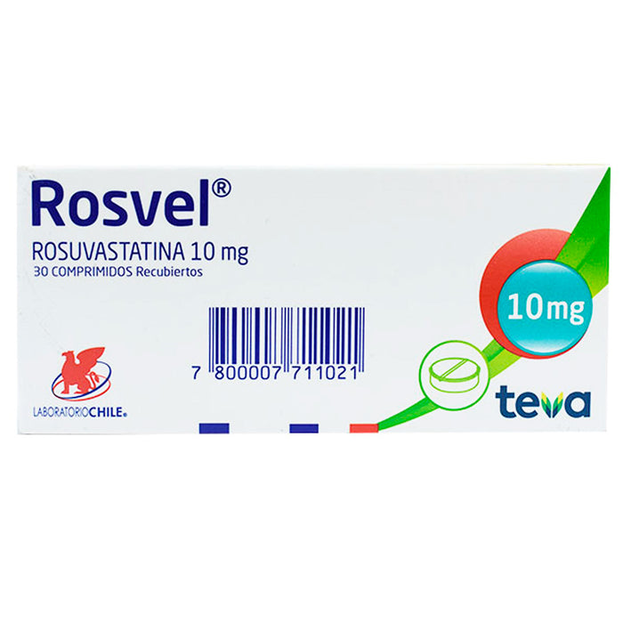 Rosvel 10Mg Rosuvastatina X Tableta