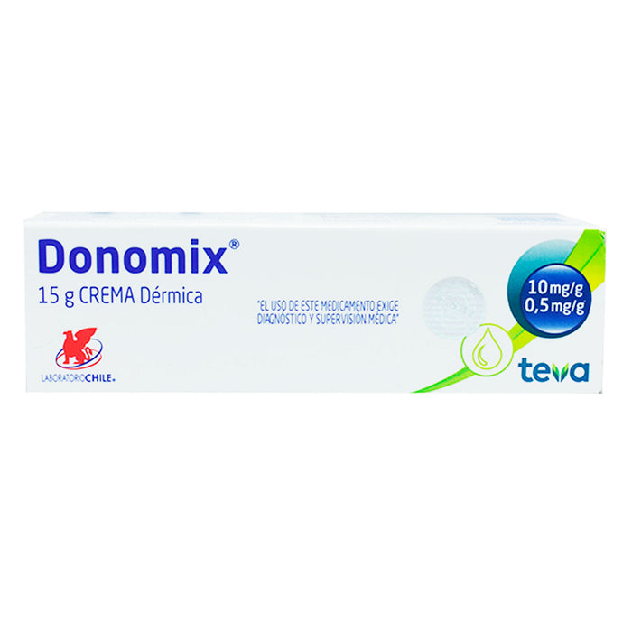 Donomix Clotrimazol 0.01 Y Betametasona 0.05 Crema Dermica X 15G