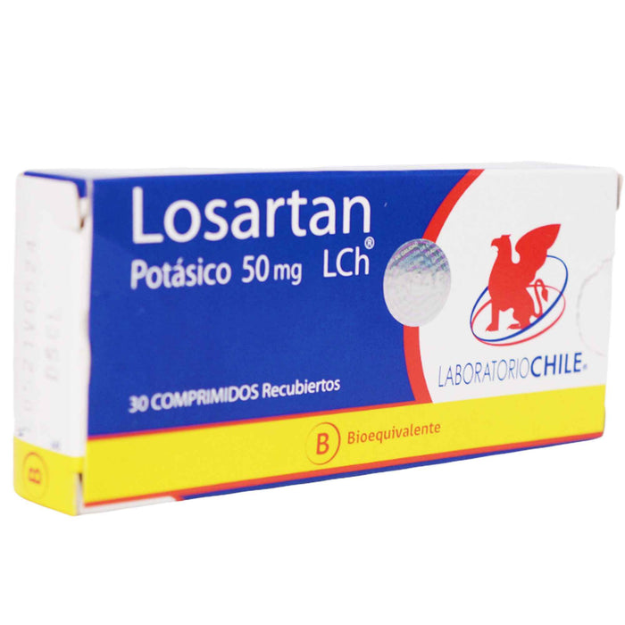 Losartan Potasico 50Mg Lch X Tableta