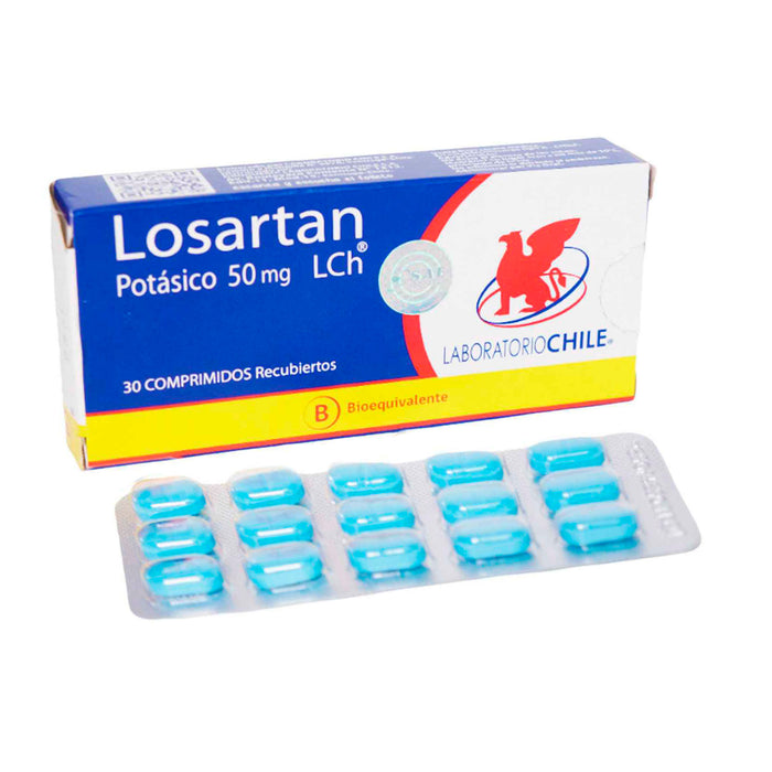 Losartan Potasico 50Mg Lch X Tableta