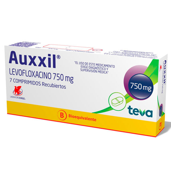 Auxxil 750Mg Levofloxacino X Tableta