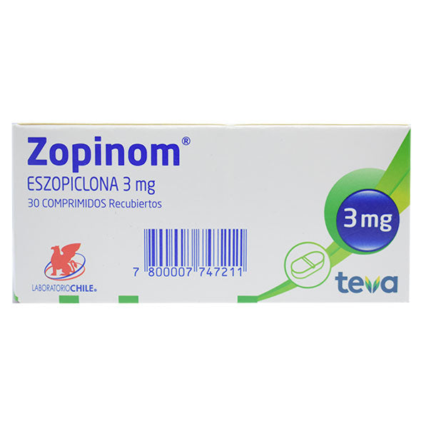 Zopinom 3Mg Eszopiclona X Tableta