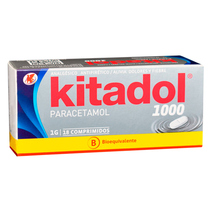 Kitadol Paracetamol 1G X Tableta